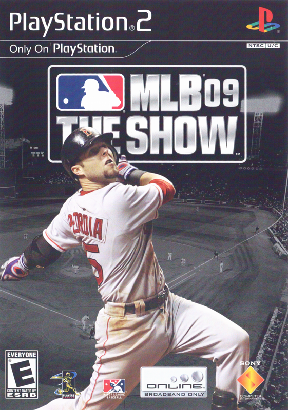 MLB 09: The Show box art for Playstation 2